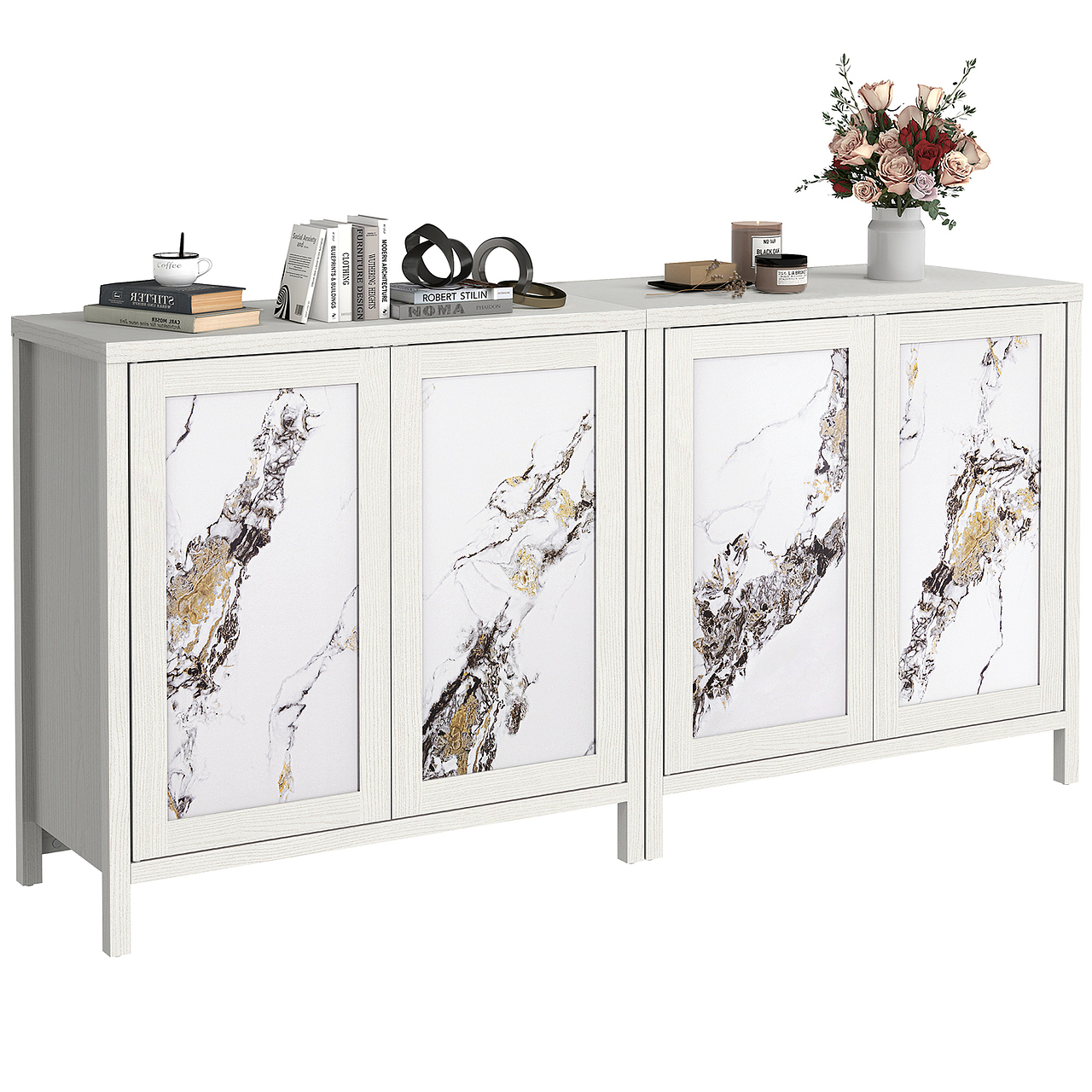 亚马逊双门边柜