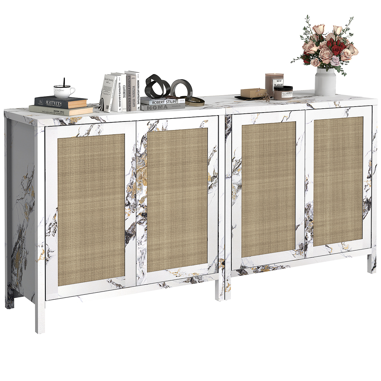 亚马逊双门边柜