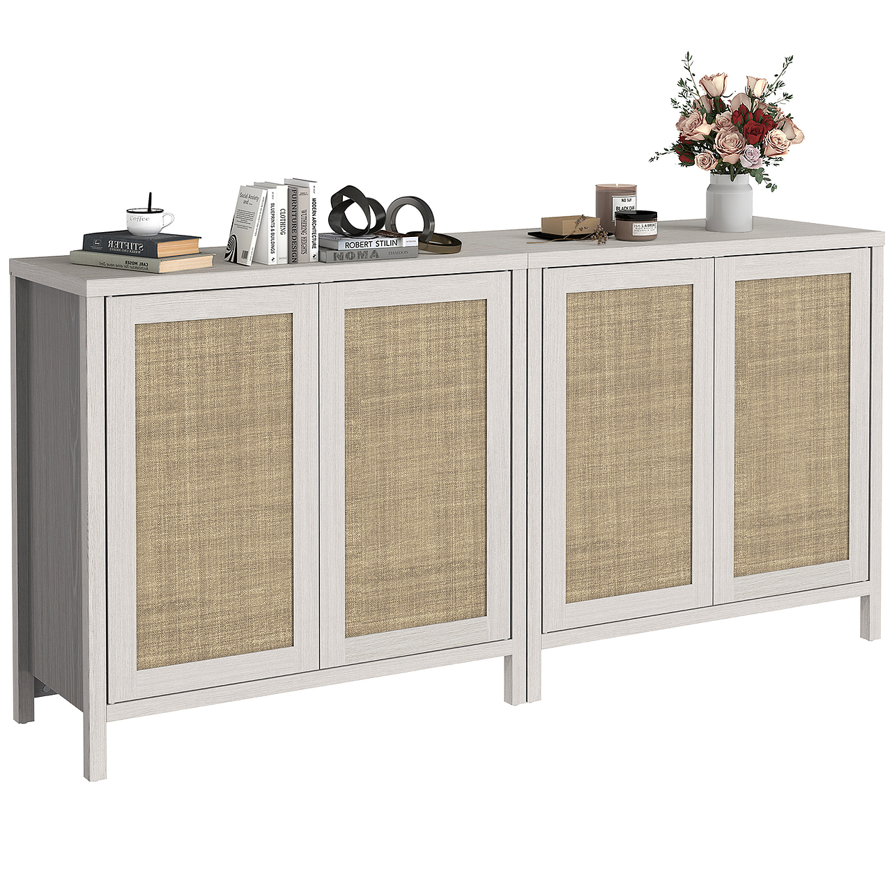 亚马逊双门边柜