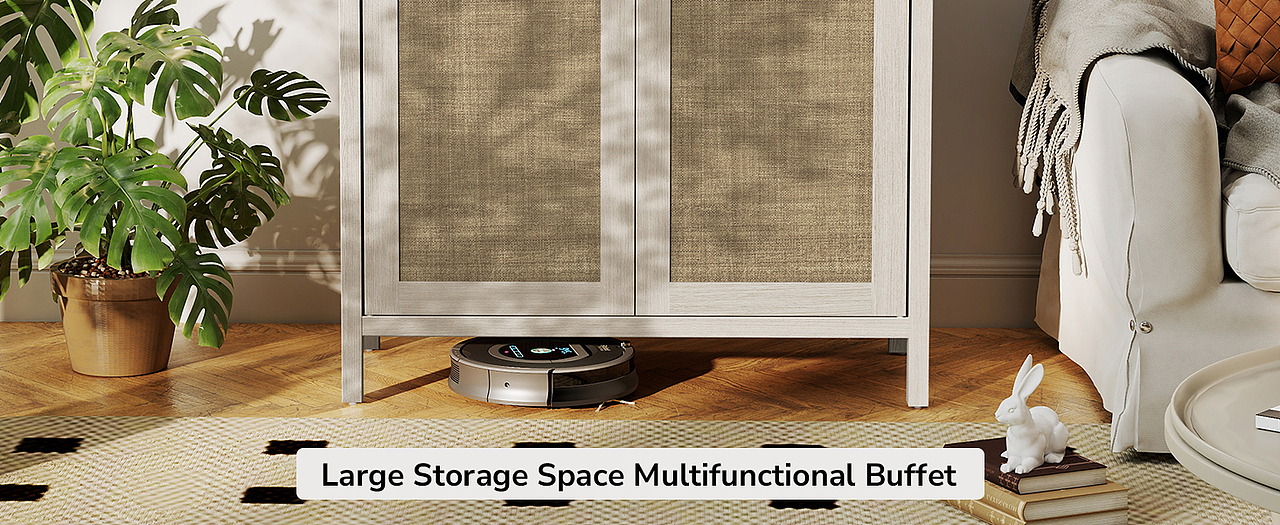 亚马逊双门边柜