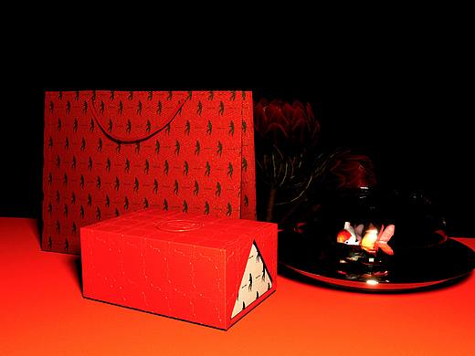 正官庄礼盒设计｜叶脉如结，封存时间的诗意