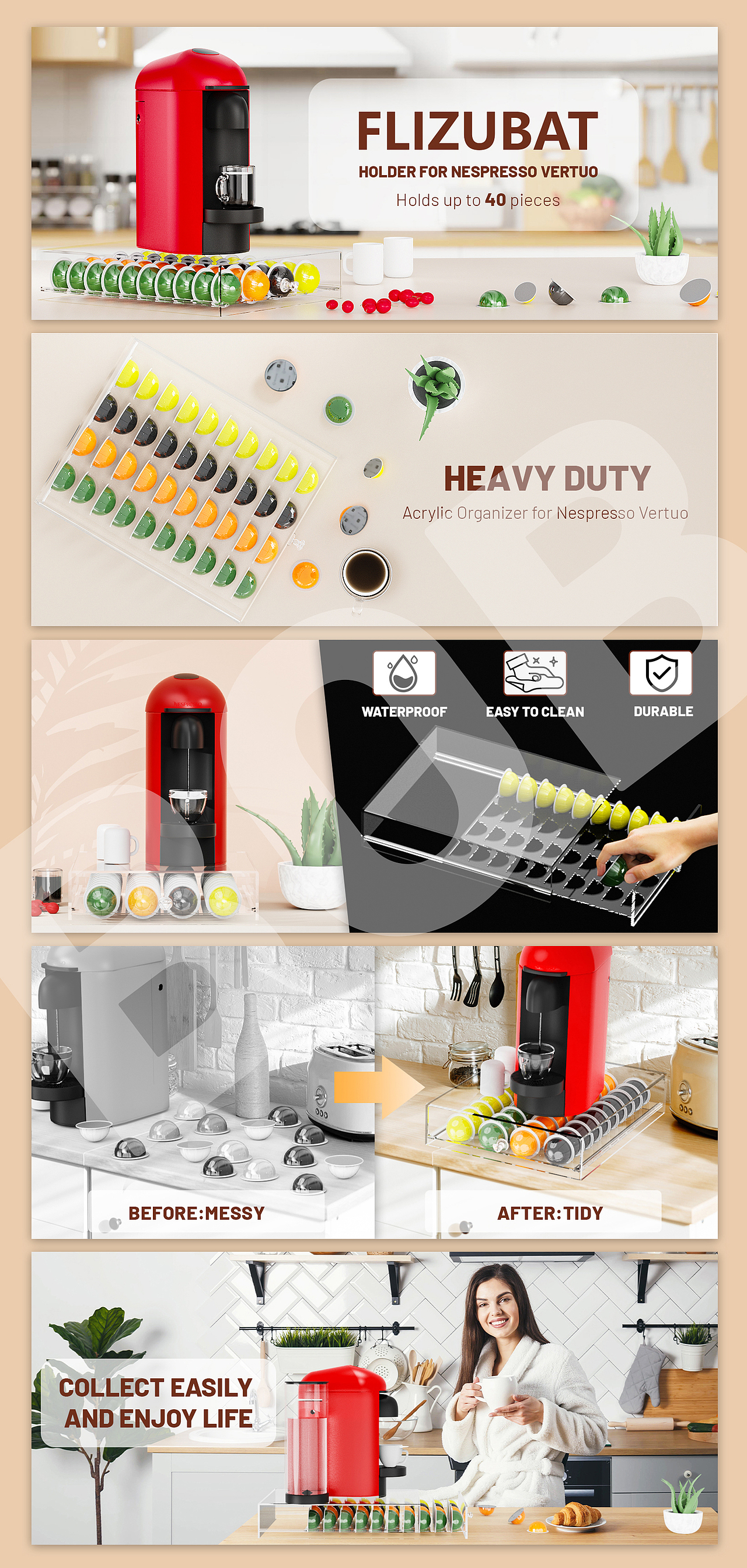 咖啡胶囊收纳盒