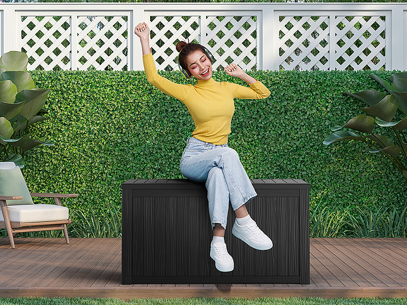 亚马逊储物箱150加仑