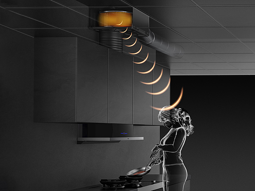 方太烟机Y3S 电机位置对比图