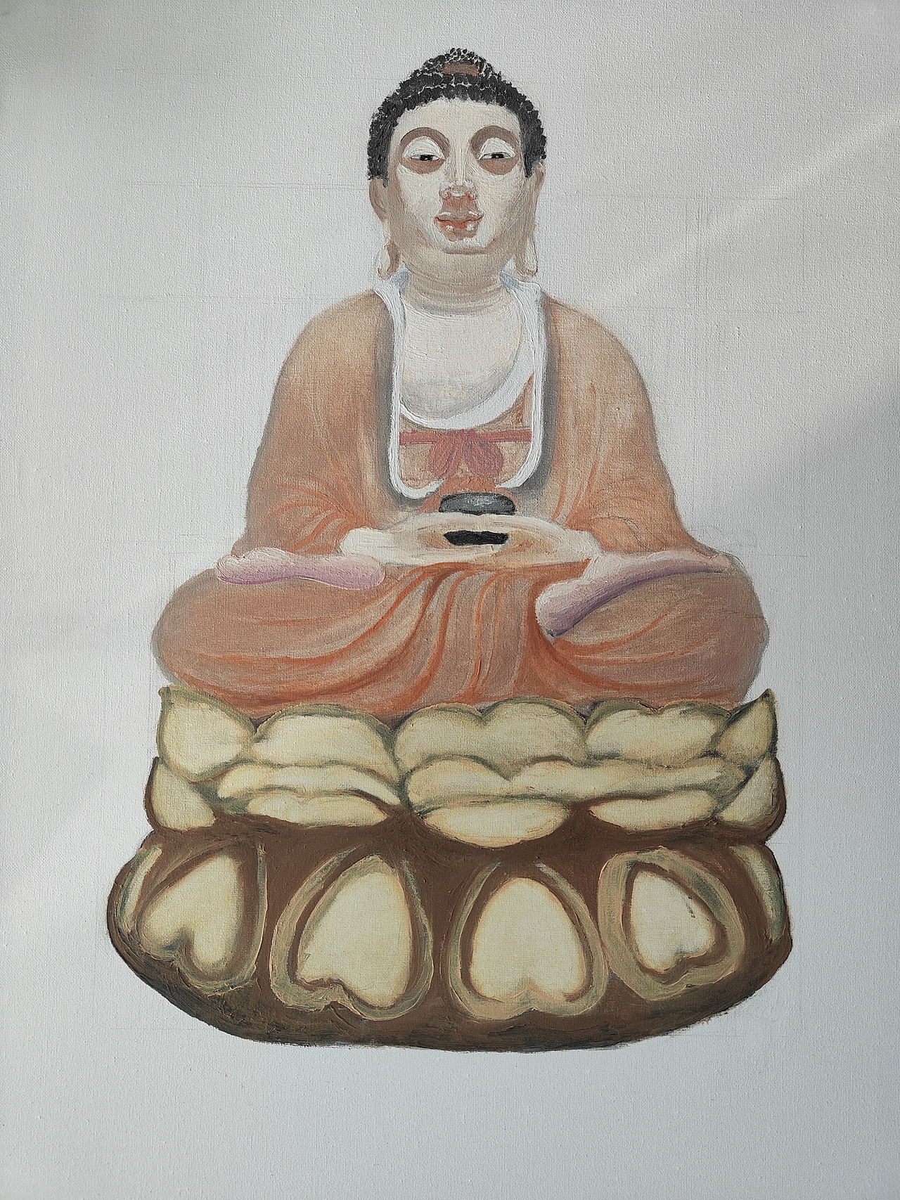 亭子的油画作品（图ZNDAwMDI3NzU2） - 绘画 - 站酷设计师Z025026128原创素材 - 站酷ZCOOL