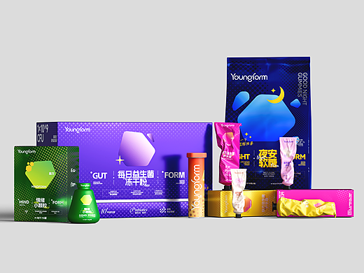 YOUNGFORM《元能方》系列包装设计