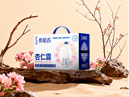 贵勒苏杏仁露包装设计升级(来自草木青设计)