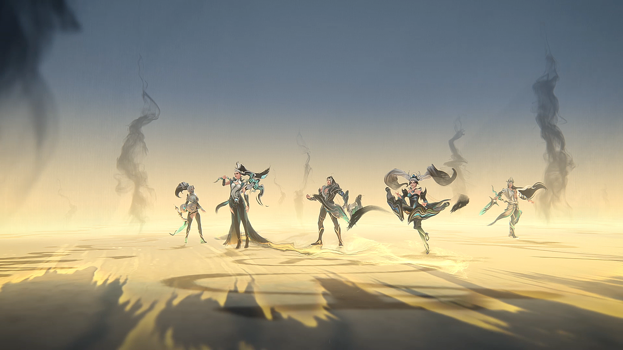 英雄联盟手游x周杰伦《兰亭墨韵》CG（图ZNDAwMDM1NDk2） - 动画/影视 - 站酷设计师INFINI映纷创意原创素材 - 站酷ZCOOL