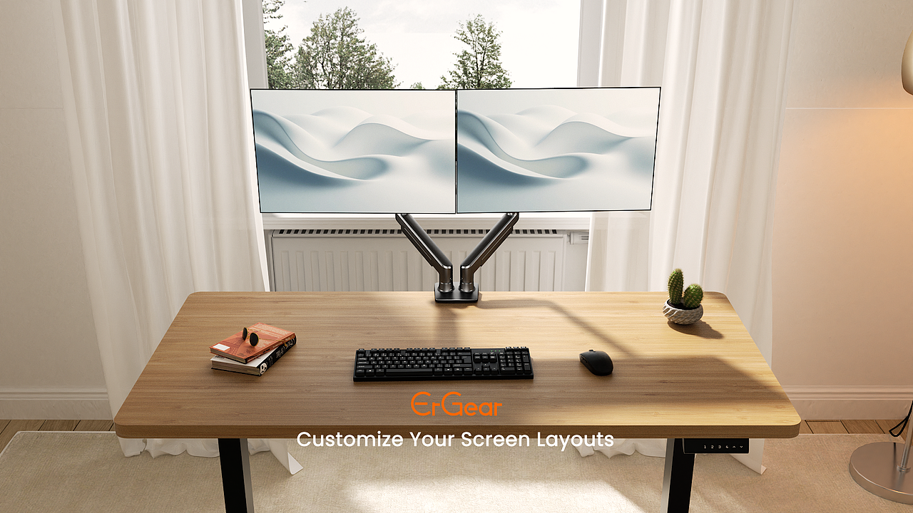 双臂气弹簧显示器支架（图ZNDAwMDQ2OTgw） - 产品 - 站酷设计师动态小玉米原创素材 - 站酷ZCOOL