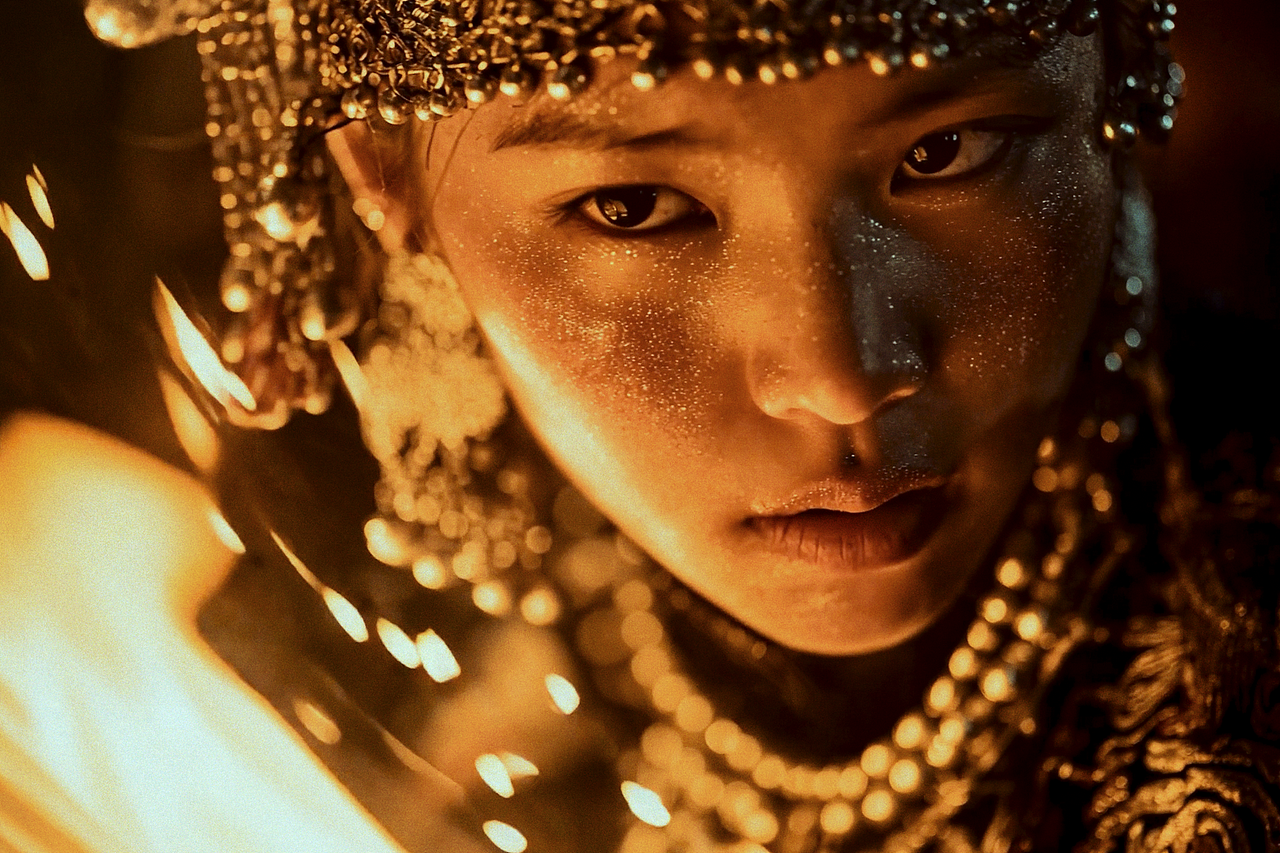 中国非遗AI短片《火焰是人类唯一的誓言》