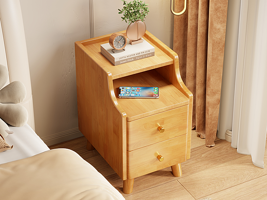 电商床头柜建模渲染