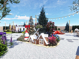 750平亲子露营基地设计