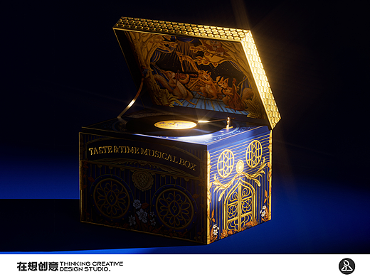 🎵会唱歌的零食礼盒-食光八音盒