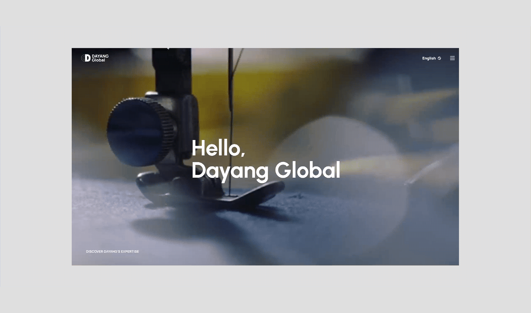 Hello, Dayang Global 网站（图ZNDAwMDU4Mjg4） - 企业官网 - 站酷设计师谭敦超原创素材 - 站酷ZCOOL