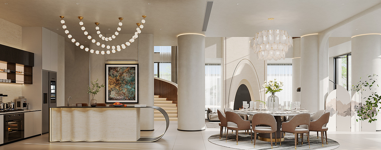 现代别墅（图ZNDAwMDU4MzQ4） - 其他 - 站酷设计师梦洁mj原创素材 - 站酷ZCOOL