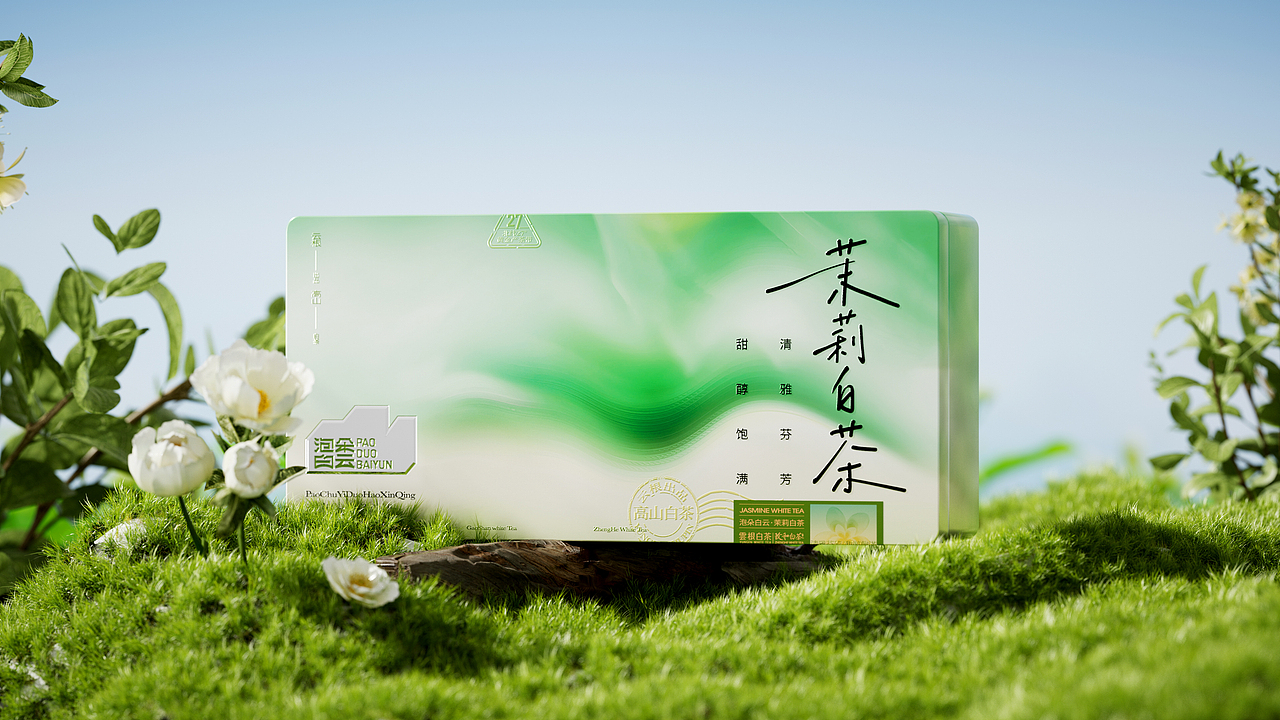 泡朵白云 | 年轻态·中国茶(图ZNDAwMDYzMDU2) - 品牌 - 站酷设计师梵茶计原创素材 - 站酷ZCOOL