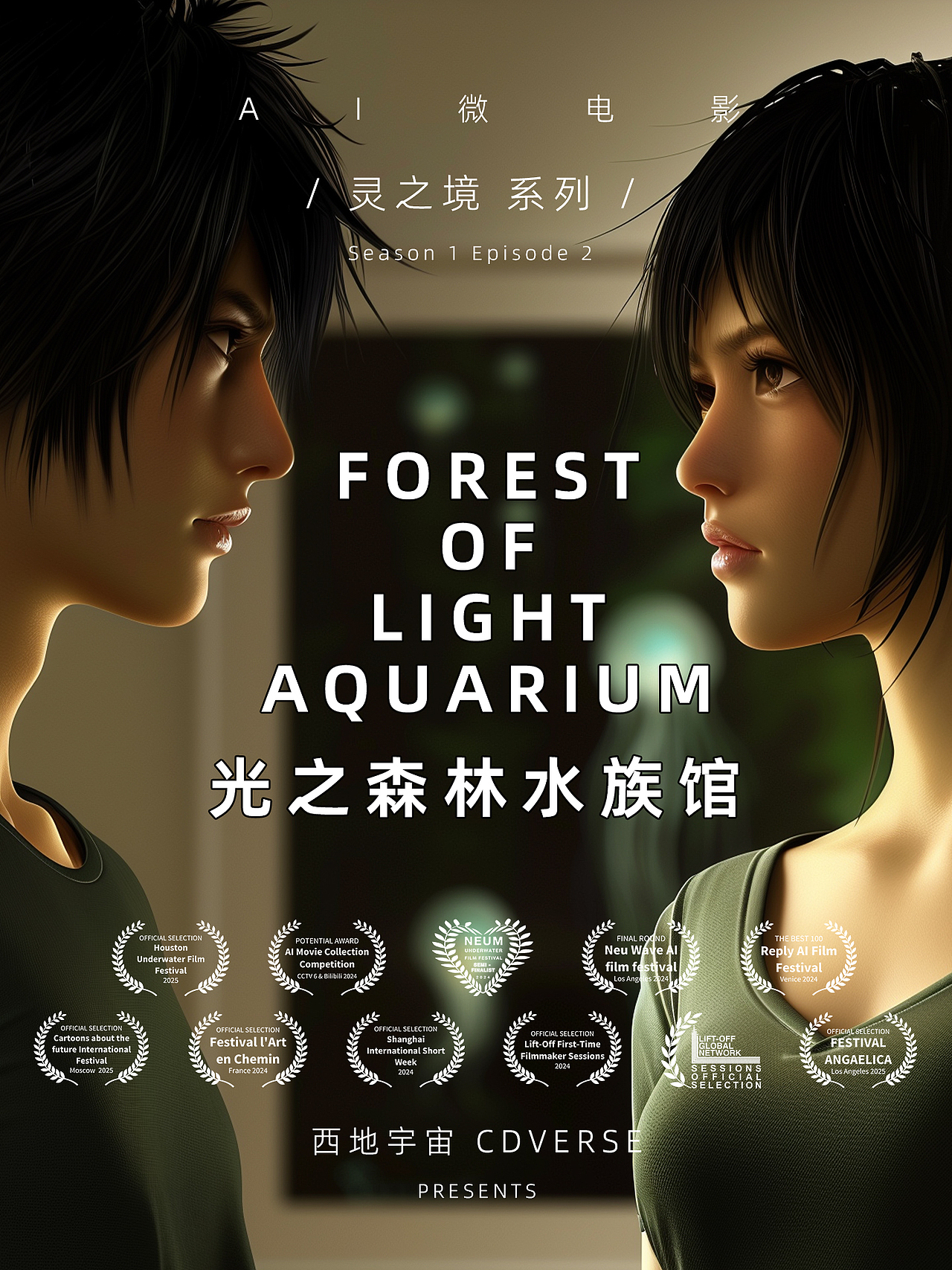 获奖爆款~光之森林水族馆 Forest of Light Aquarium(图ZNDAwMDY1NDMy) - 短片 - 站酷设计师西地宇宙CDVERSE原创素材 - 站酷ZCOOL