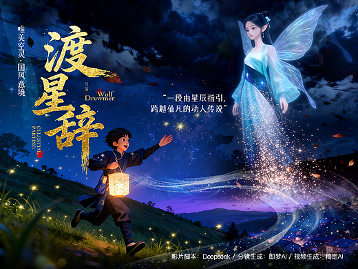 《渡星辞》手搓的第一个AI短片