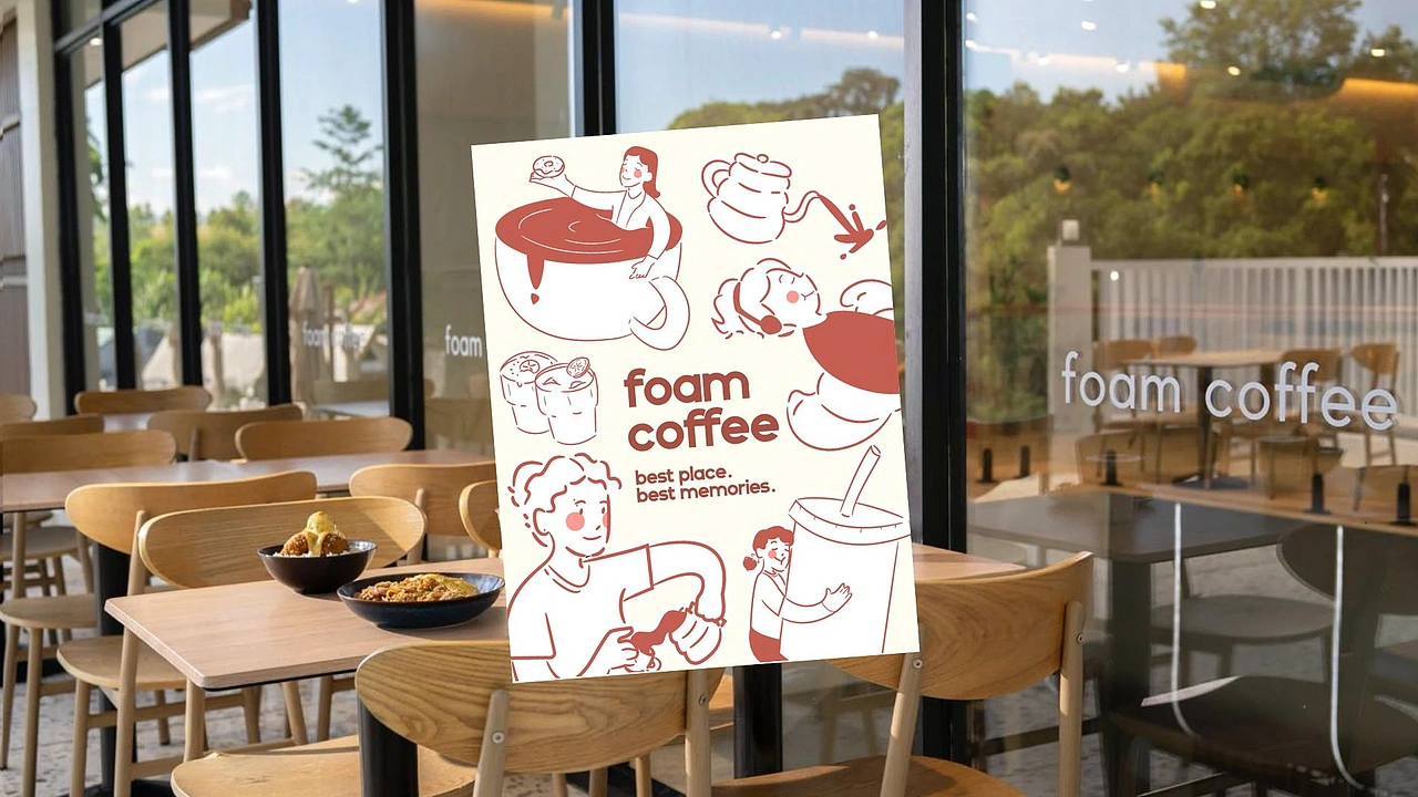 Foam Coffee视觉识别和包装