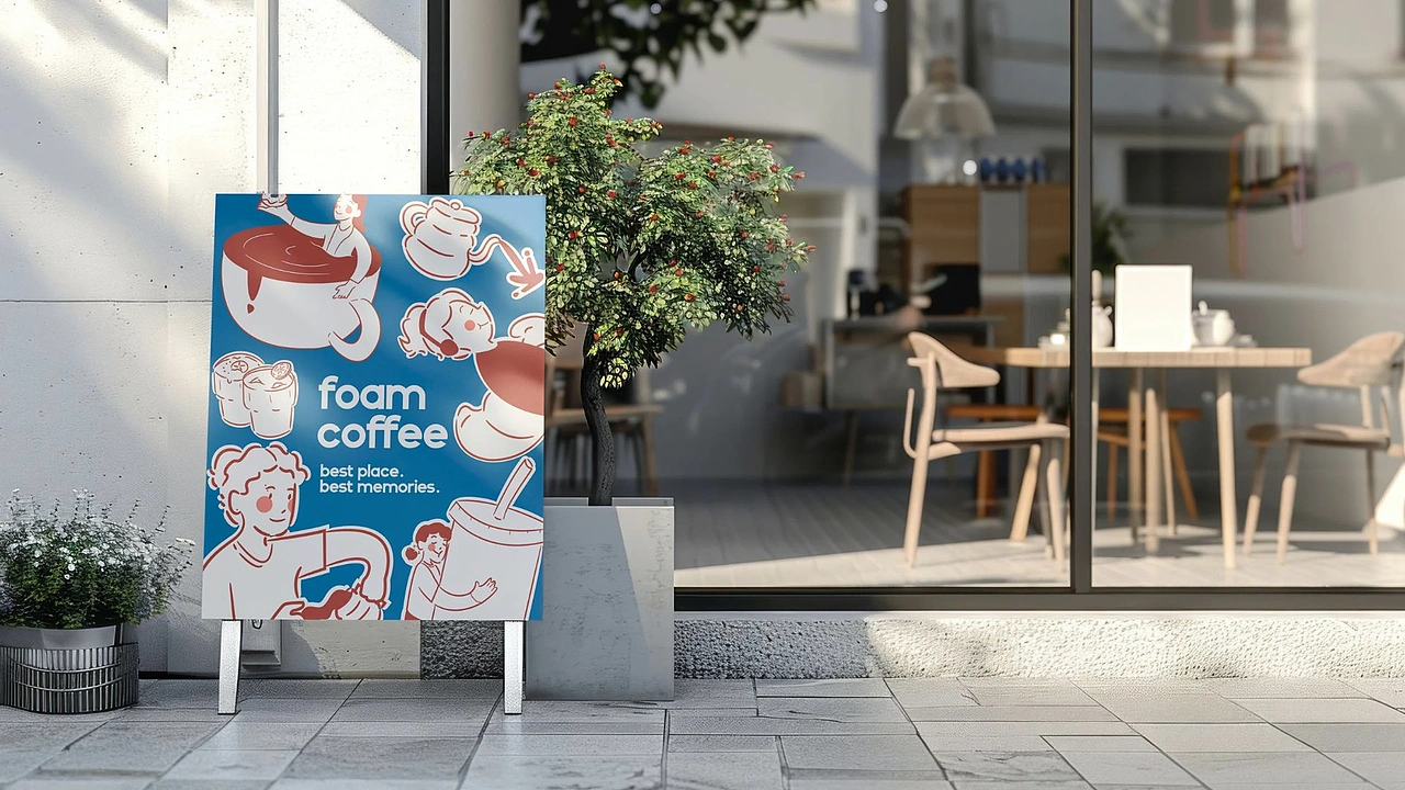 Foam Coffee视觉识别和包装