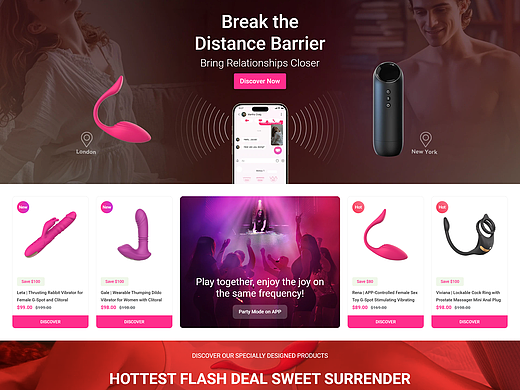 Liwarm成人用品跨境电商平台