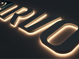 發(fā)光字制作成品