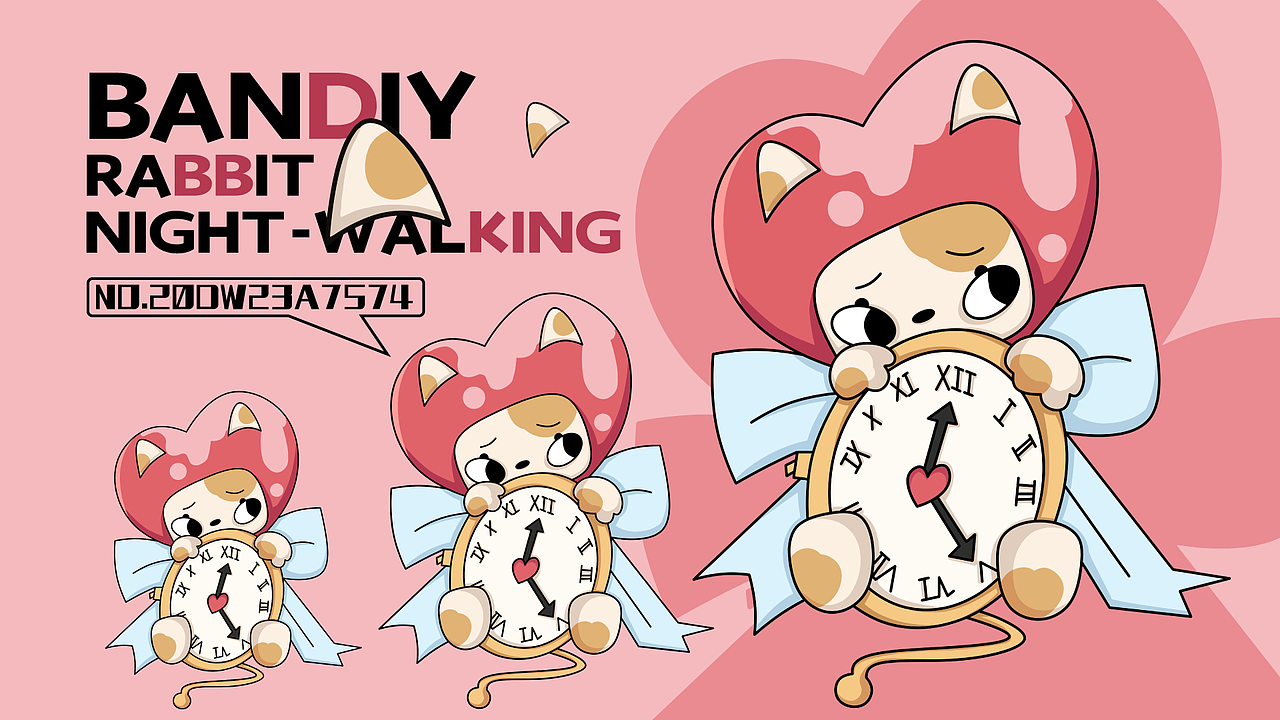 Bandiy rabbit night-walking日记篇