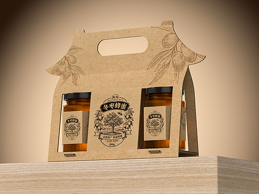 沾化冬枣蜂蜜包装设计