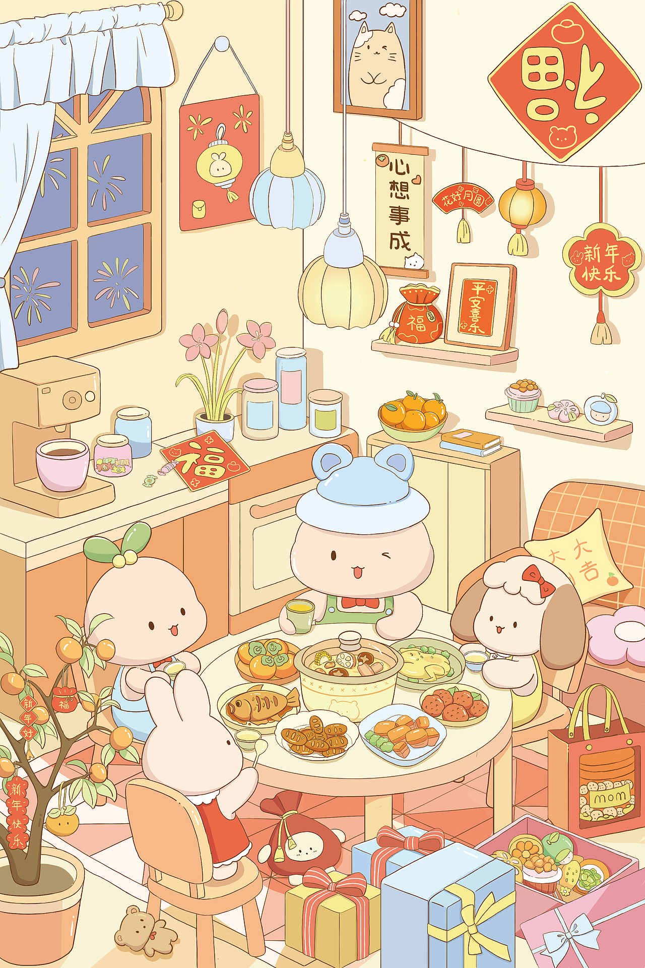 迷你食光的小日常系列插画（图ZNDAwMDc4OTI0） - 商业插画 - 站酷设计师诗诗stella原创素材 - 站酷ZCOOL