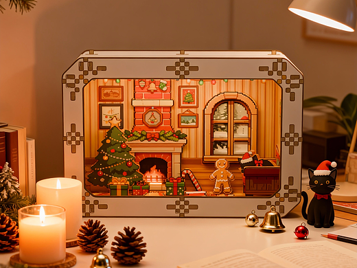 圣诞节小木屋