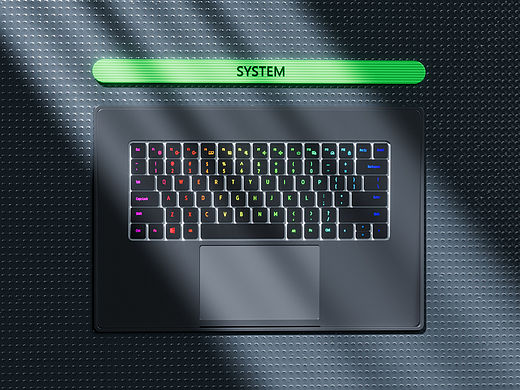 雷蛇笔记本产品动画