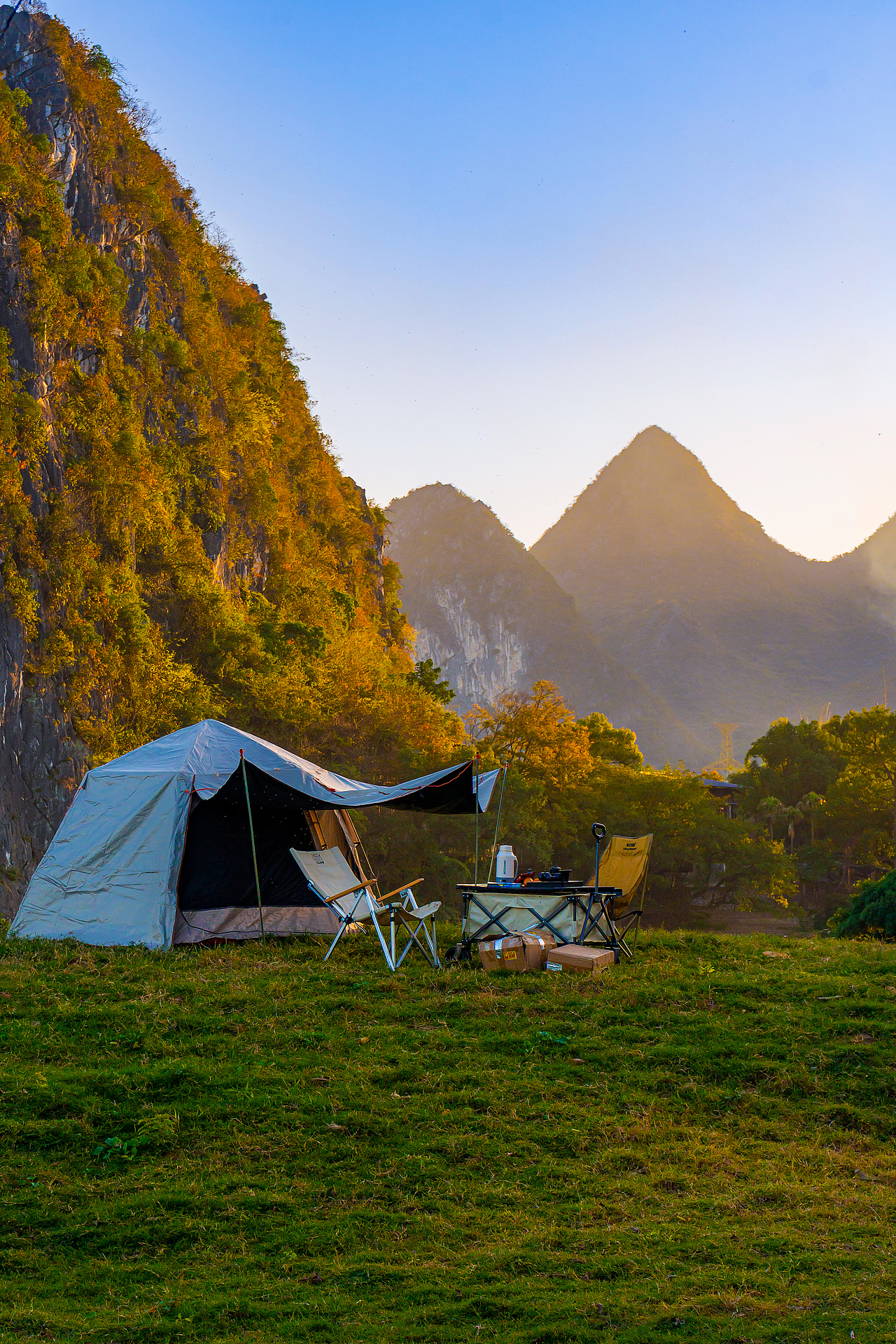 山水露营好机位
