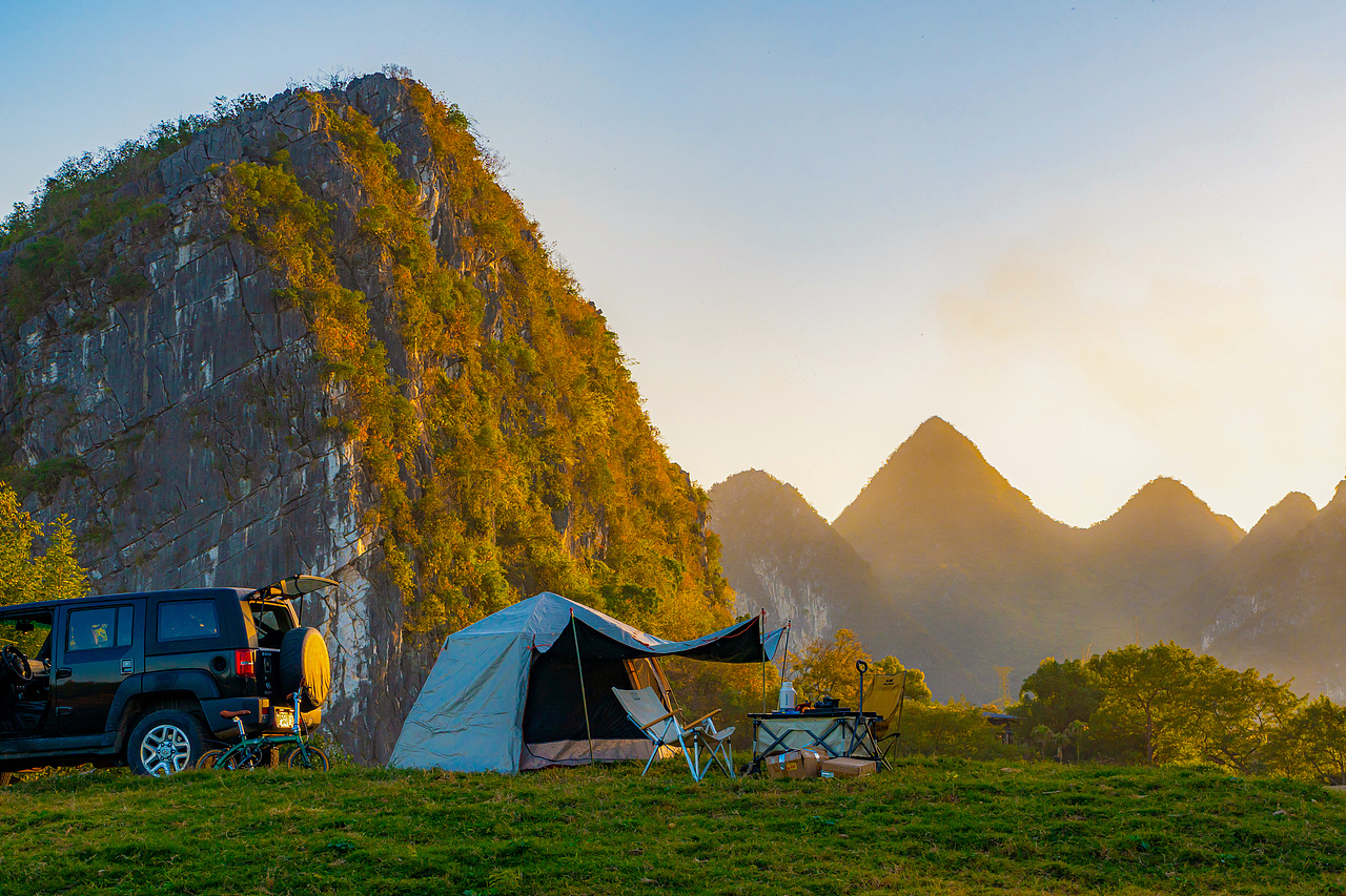 山水露营好机位