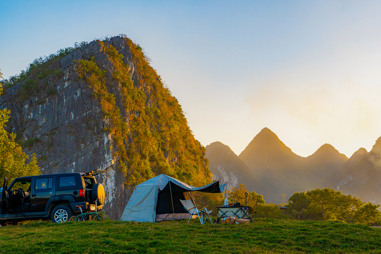 山水露营好机位