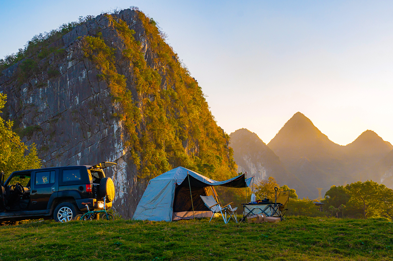 山水露营好机位