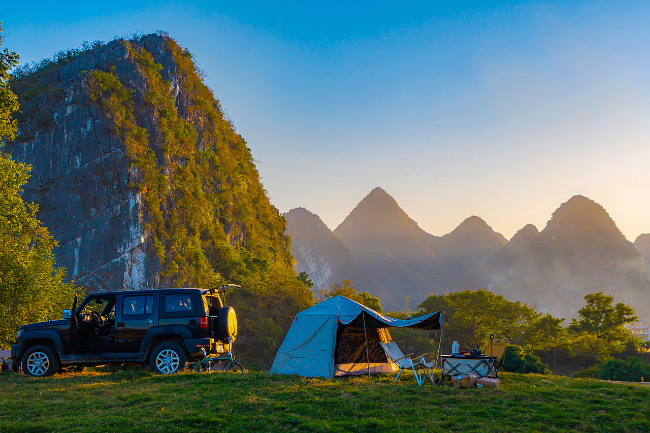 山水露营好机位