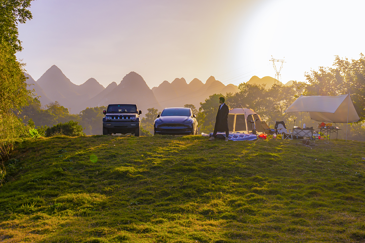 山水露营好机位