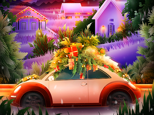 风景 | 圣诞光影-静谧的节日氛围