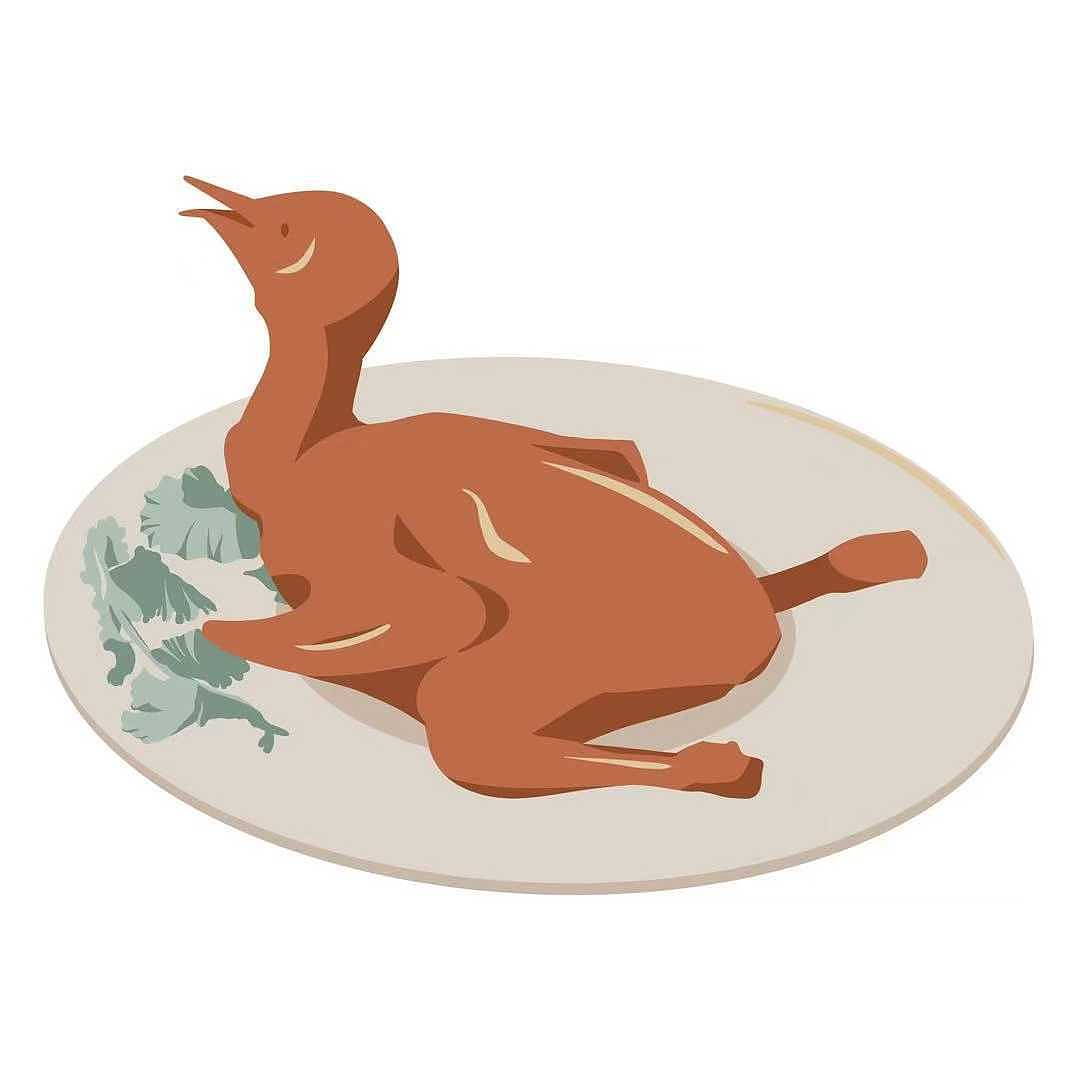 扁平风地图插画元素设计