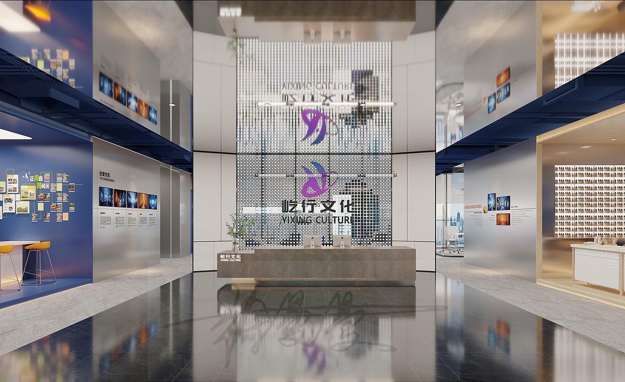 蓝色是看得见的节奏。忙而不乱,自有旋律。