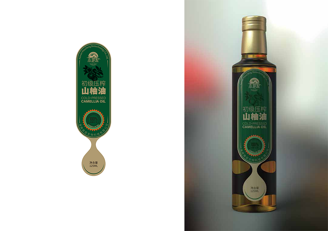 海南山柚油包装设计