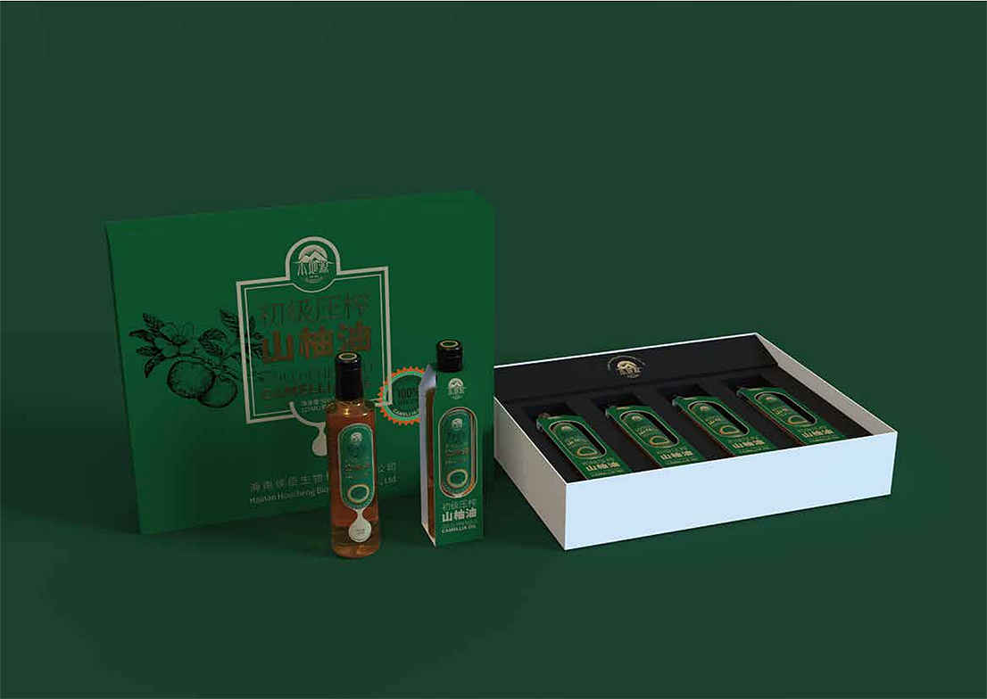 海南山柚油包装设计