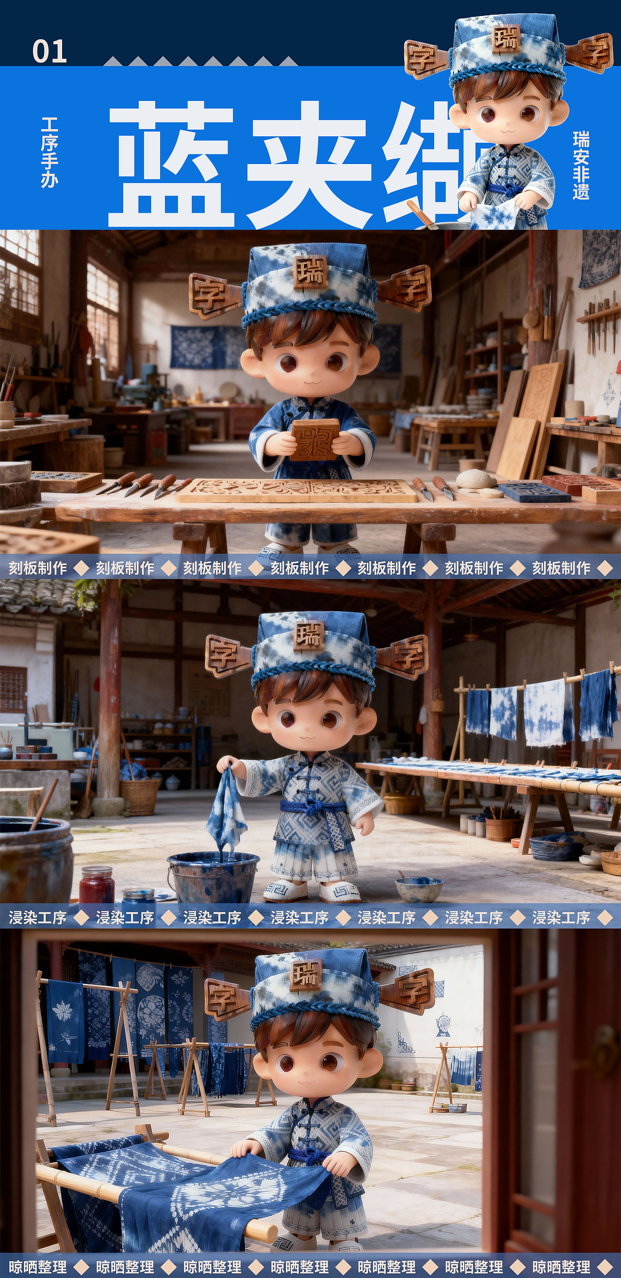 瑞安非遗文创设计--AI作品