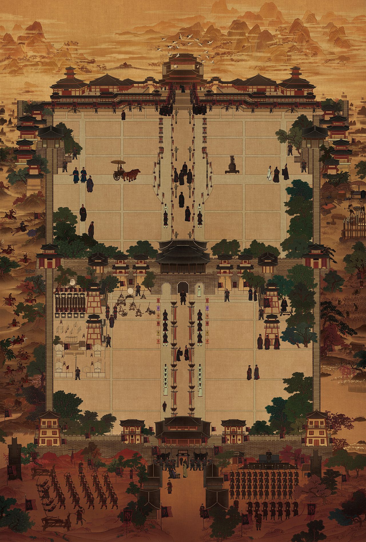 插画合集｜2025 春夏秋冬集会 · 四季于此 江山如画（图ZNDAwMDk5MjI0） - 商业插画 - 站酷设计师君竹ho原创素材 - 站酷ZCOOL