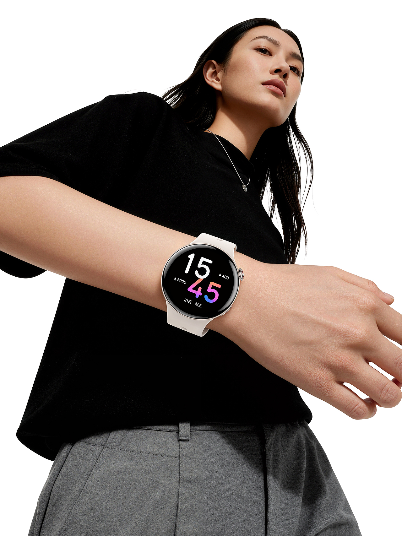 AIGC-智能手表模特及场景使用设计