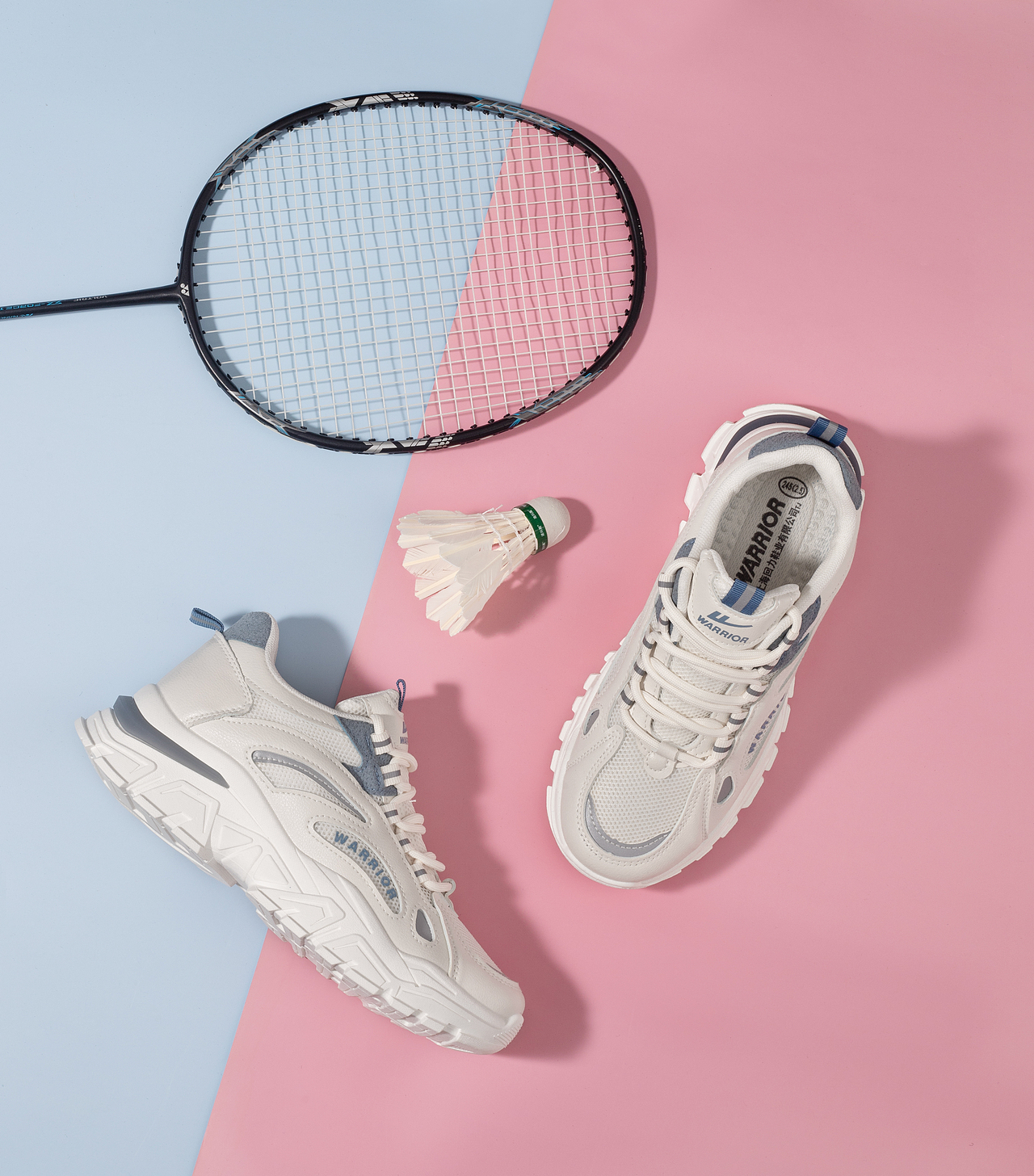 运动鞋拍摄+AI溶图