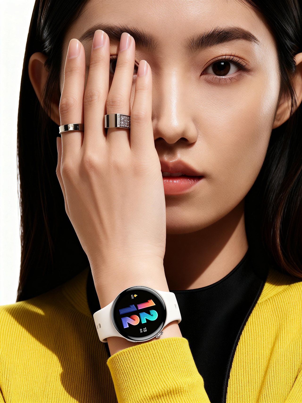 有4张是为了测试模特一致性的(4)