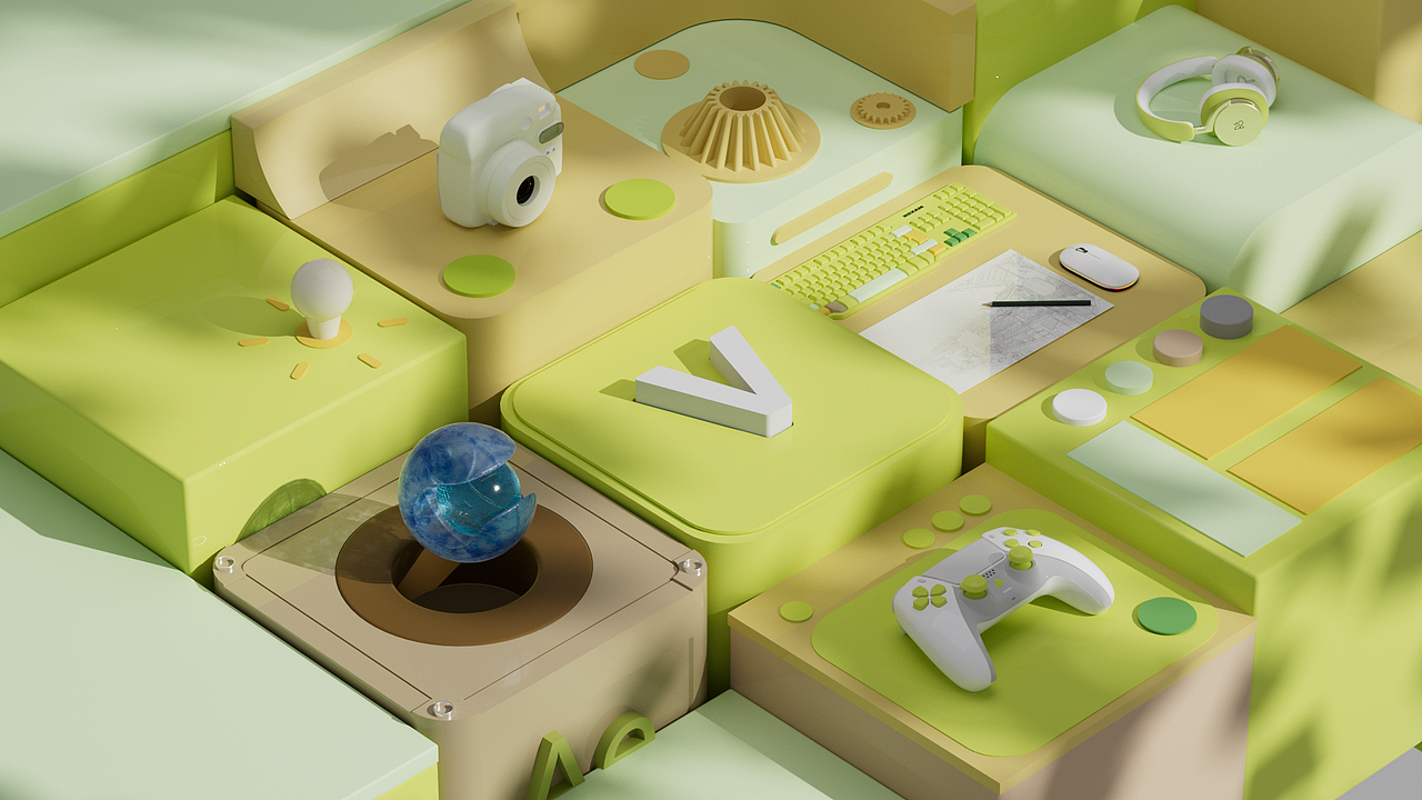 场景一:建模+渲染