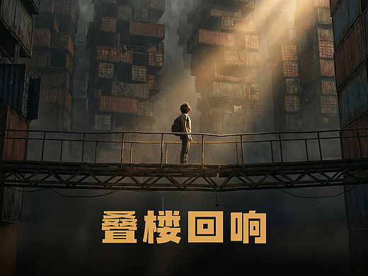 AI短片《叠楼漫游》可灵AI首尾帧一镜到底AI短片