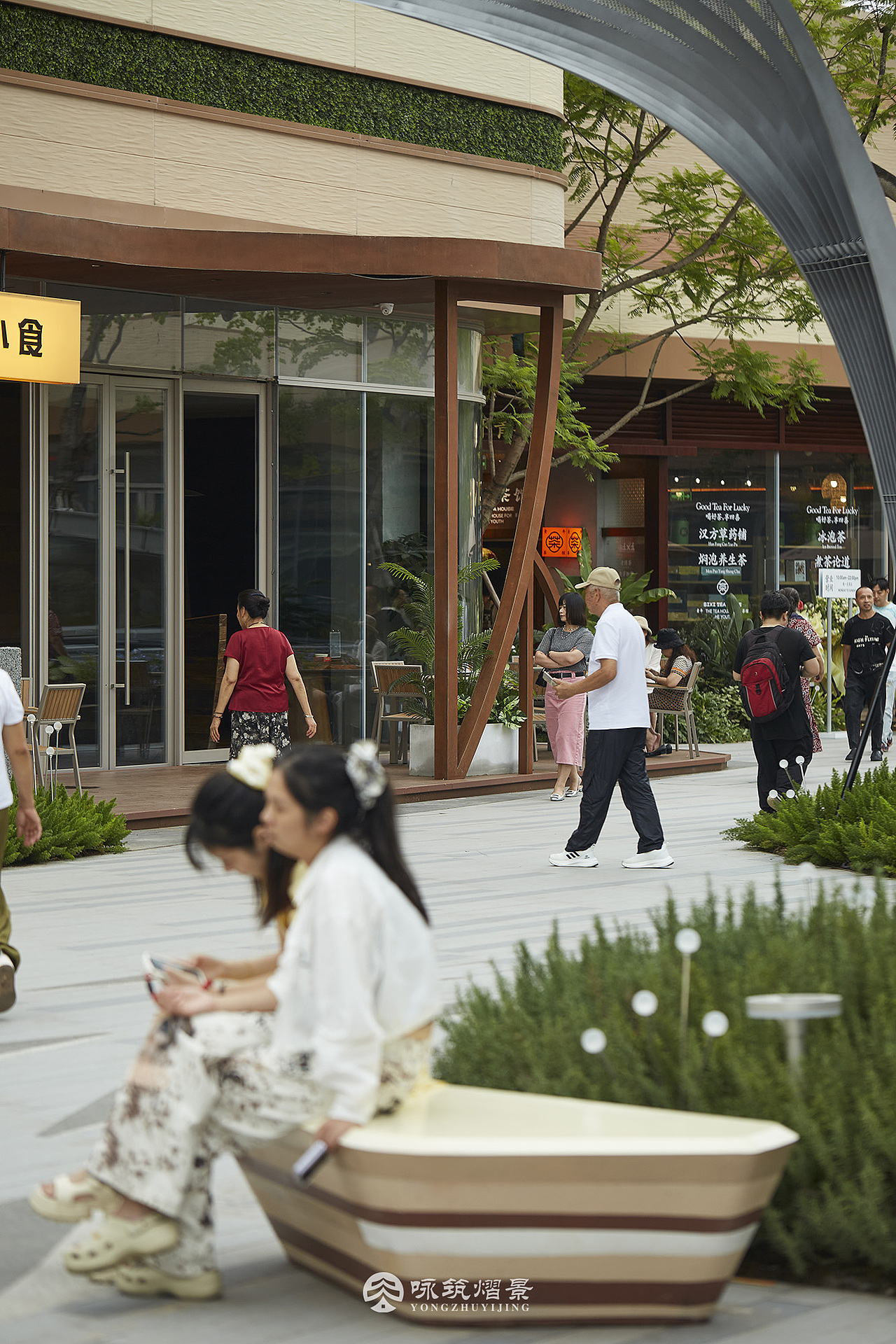 商业景观丨光环花园城